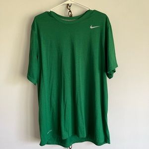 NIKE DRI-FIT T-shirt Green size XL
